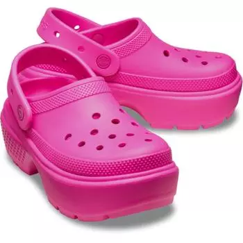 Crocs Galleria Crocs Headquarters Public Stomp Clogs 209347 6tw pink crush/230