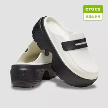 Crocs Galleria Crocs Headquarters Stomp Loafer 209937 1hr 1HR linen black/M5W7