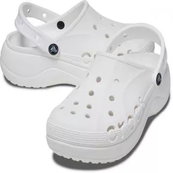 CrocS Galleria CrocS HeadquarterS Women S Beach Platform clogS 208186 100 white/220