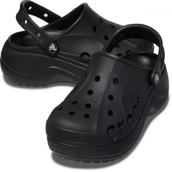 CrocS Galleria CrocS HeadquarterS Women S Beach Platform clogS 208186 001 black/230
