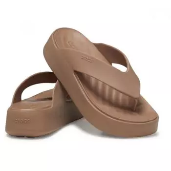 CrocS Galleria CrocS HeadquarterS женские кроссовки Getaway Platform Flip 209410 2q9 latte/W9