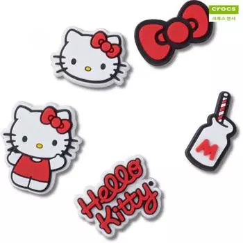 Crocs Galleria Crocs Hello Kitty 5pck Gbitz Set 10012664 shuffle
