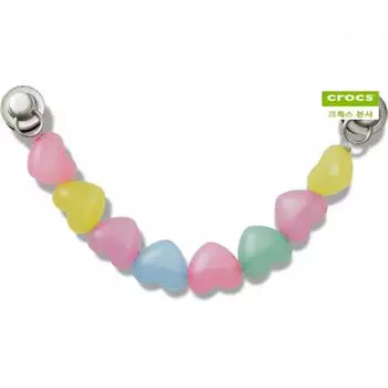 Crocs Galleria Crocs Pastel Heart Zibbitz 10011501 shuffle