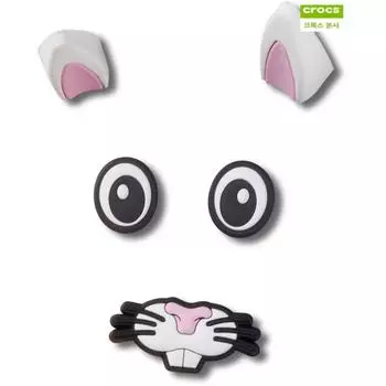 Crocs Galleria Crocs Rabbit Ears Eyes And Mouth Gbitz Set 10013041 shuffle