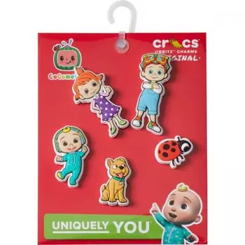 Crocs Gbitz 10012532 Cocomelon 5pck FREE
