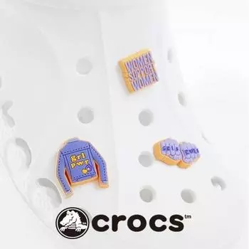 Crocs Genuine Crocs Girl Power 3 Set Gibbitz 10008625:1