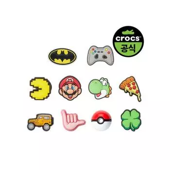 Crocs Gibbitz Lululala 10 шт. в наборе 23SFZX001