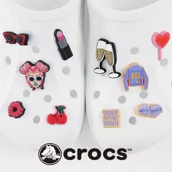 Crocs Girl Power 10 Piece Set Gibbitz 10008638/1