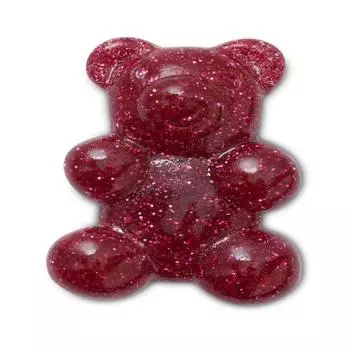 Crocs Glitter Pink Candy Bear Jebitz 10013397 shuffle/one sizefree
