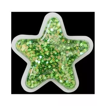 Crocs Green Squishy Star Zibbitz 10013314 shuffle/one sizefree