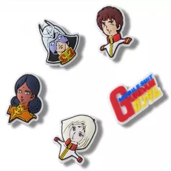 Crocs Gundam Gibbitz набор из 5 предметов 10013596 FREE