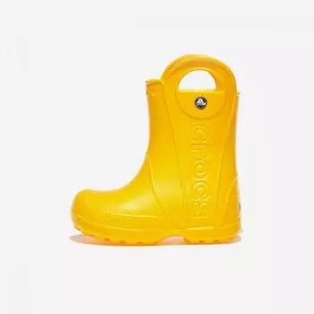 Crocs Handle It Rain Boots Kids Crs12803 Yellow 175