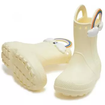 Crocs Handle It Rainbow Rain Boots Toddler Kids 21111776O/C11(175mm)