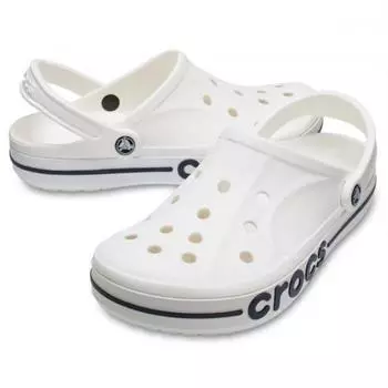 Crocs Hc02 Baya Band Clog White Navy Domestic Store Edition 205089 126 white/navy/M4W6/230