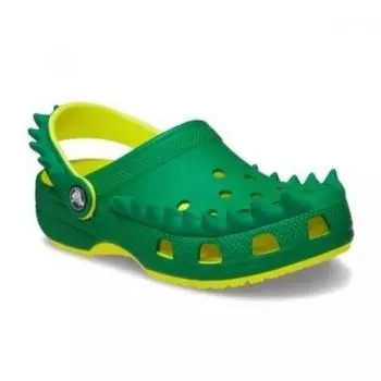 Crocs Hc02 ClAssic Spike Clogs T domesTic sTore ediTion Kids SAndAls DinosAur Crocodile A MULTI/C6/130