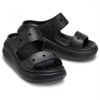 Crocs Hc02 Crush Sandals Black Domestic Store Edition 207670 001 black/M3W5/220