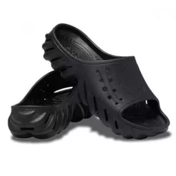 Crocs Hc02 Echo Slide Black Domestic Store Edition 208170 001 BLACK/M4W6/230