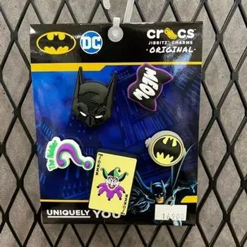 Crocs Hc02 G Bitz Batman 5 Pack Bundle jibBitz Batman 5 Pack Bundle 1001180 color mix/FF
