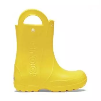 Crocs Hc02 Handle It Rain Boots Kids Domestic Store edItion Summer Rainy Season Kids Boots yellow/C11/175