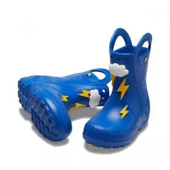 Crocs Hc02 Handle It Rain Boots Kids Blue Domestic Store edItion 210027 4kz blue/C8/150