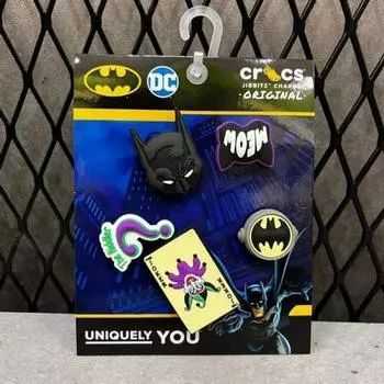 Crocs Hc02 Jibbitz Batman 5 шт. Набор Jibbitz Batman 5 шт. Набор 10011809 MULTI-COLOR/ONE SIZE