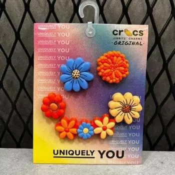 Crocs Hc02 Jibbitz Blooming Flower 5 Pack Bundle Jibbitz Blooming Autumn Flow MULTI-COLOR/ONE SIZE