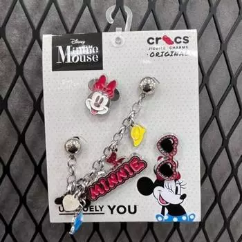 Crocs Hc02 Jibbitz Minnie Mouse 5 Pack Bundle Jibbitz Minnie Elevated 5pck Bu Multi-color/one-size-fits-all OS