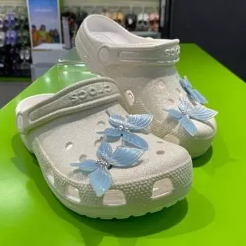 Crocs Hc02 Классические блестящие сабо 205942 100 white/M4W6/230