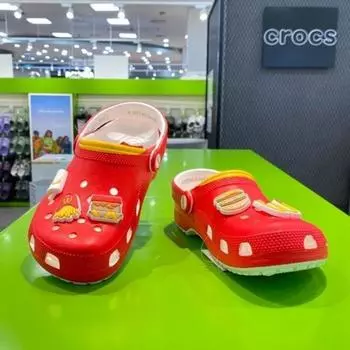 Crocs HC02 Mcdonald S классические сабо унисекс съемные mcdxCrocS классические MULTI/M4W6/230