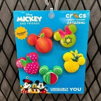 Crocs Hc02 Mickey Friends 5 Pack Mickey And Friends Jibbitz 5pck Bund Color mix/FF (free)