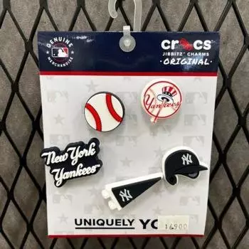 Crocs Hc02 New York Yankees JiBBitz New York Yankees JiBBitz 5pck B Color mix/FF (free)