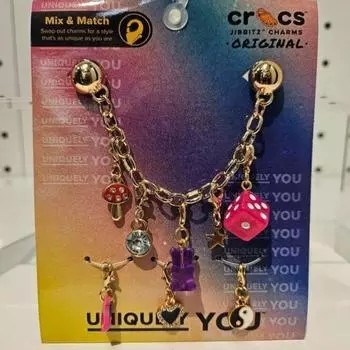Crocs Hc04 Custom Charm Chain 5pack 10012955 Multi/5pack