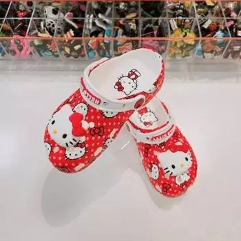 Crocs Hc04 Hello Kitty красные классические детские сабо 2105 Red/C11 (175)