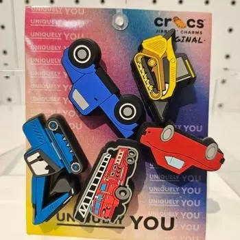 Crocs Hc04 Lights Up Car Trucks 10011441 Multi/5pack