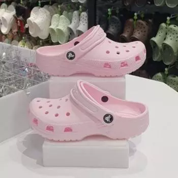 Crocs Hc06 Classic Clog Toddler Classic Clog Toddler 206990 6zw Pink/C5 (120)