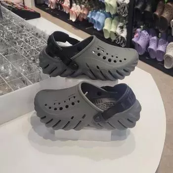 Crocs Hc06 Echo Clog Echo Clogs 207937 0da Dark Grey/M3W5 (220)