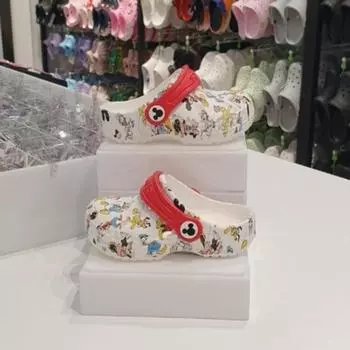 Crocs Hc06 Mickey Friends Baya Clogs Mickey Friends Baya Clogs Toddle mixed colors/C6 (130)