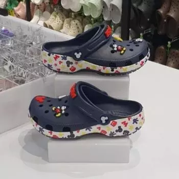 Crocs Hc06 Mickey Friends Classic Clogs Kids Mickey Friends Classic Clogs Navy/C11 (175)