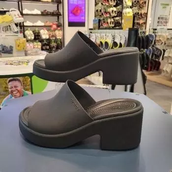 Crocs Hc14 Crocs Brooklyn Slide Heels Тапочки Черные 209408 060 black/220