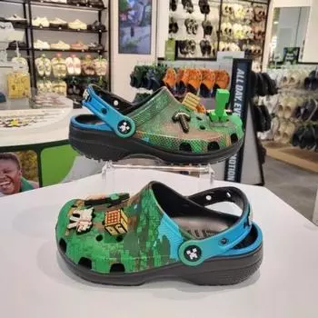 Crocs Hc14 Crocs Minecraft Classic Clog Kids Multi 210830 90h multi/175