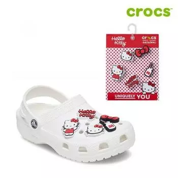 Crocs Hello Kitty Beats Set Of 5 10012664 Hello Kitty set of 5 FREE