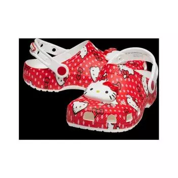 Crocs Hello Kitty Классические детские сабо Мульти 210576 90ч Red/C13