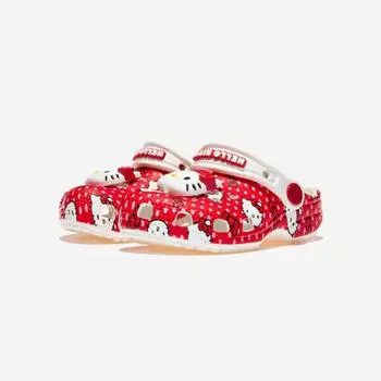Crocs Hello Kitty Red Classic Clog Toddler Crs210577 0113129 120