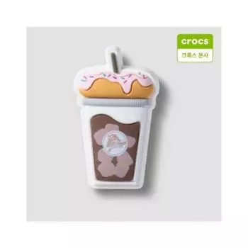 Crocs Холодный кофе и пончики Gibbitz Charm 10014989 shuffle