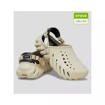 Crocs Эко-сабо кость, черный 207937 2yj M10W12/2YJ