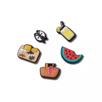 CROCS Jibbitz CUTE PICNIC НАБОР, 5 ПАКЕТОВ 23SF10011438