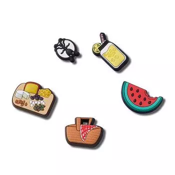 CROCS Jibbitz CUTE PICNIC НАБОР, 5 ПАКЕТОВ 23SF10011438