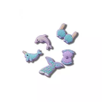 CROCS Jibbitz MERMAID НАБОР 5 шт. 23SF10011605