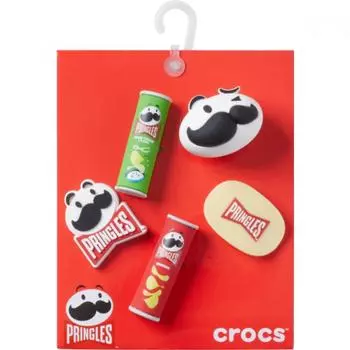 Crocs Jibbitz Pringles 5pk Jib FREE