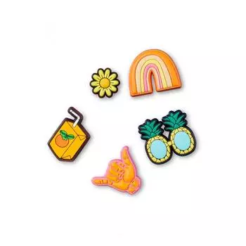 CROCS JIBITS SUNSHINE IS FINE ПАКЕТ 5 шт. 23SF10011405